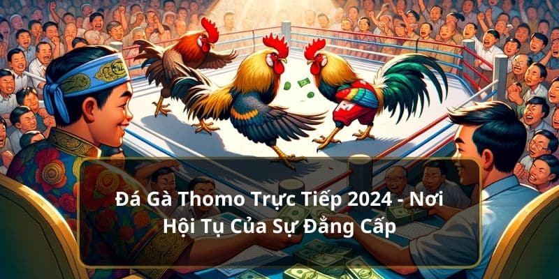 Hình thức đá gà Thomo siêu hấp dẫn